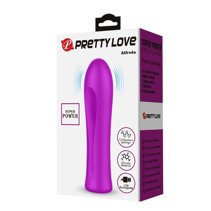 Piccolo Vibratore Ricaricabile 10 cm Alfreda Fucsia