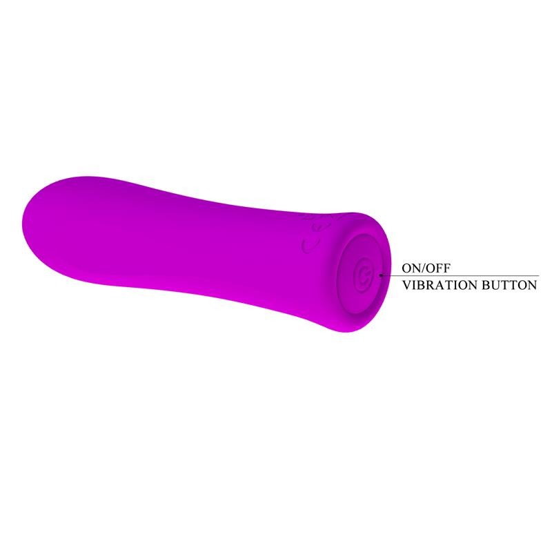 Piccolo Vibratore Ricaricabile 10 cm Alfreda Fucsia