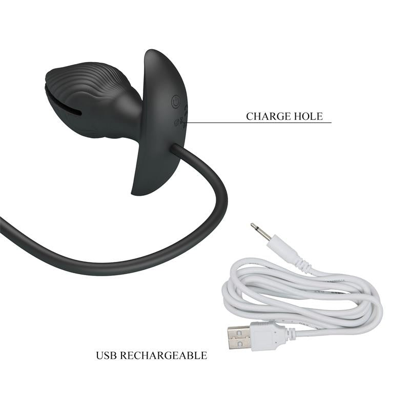 Plug Anale Gonfiabile Vibrante Usb Manson