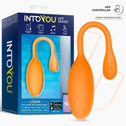 Ovetto Vibrante con App Logan Orange