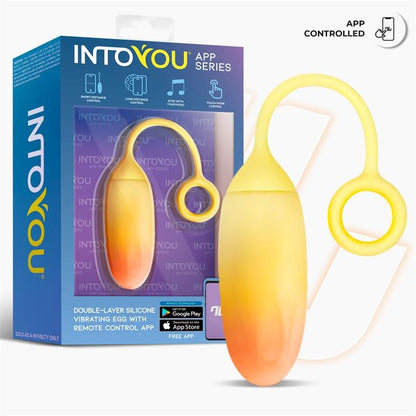 Ovetto Vibrante con App per Smartphone Yellow