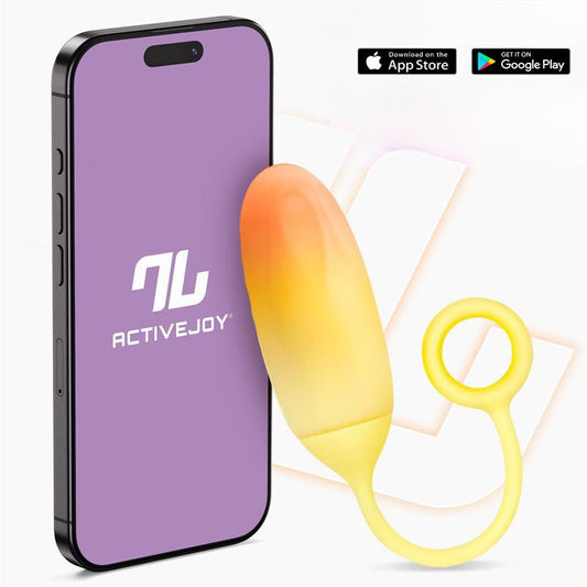 Ovetto Vibrante con App per Smartphone Yellow