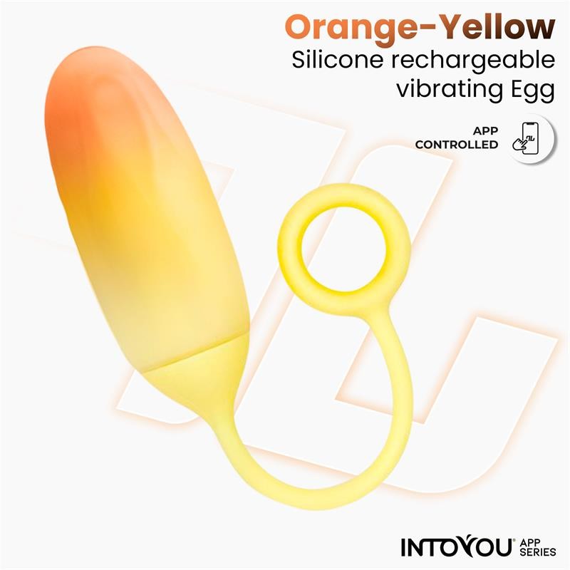 Ovetto Vibrante con App per Smartphone Yellow