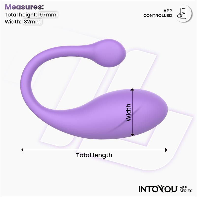 Ovetto Vibrante con App Bulby Viola