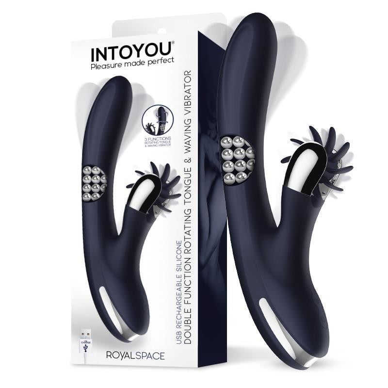 Vibratore Lingua Rotante 25 cm RoyalSpace