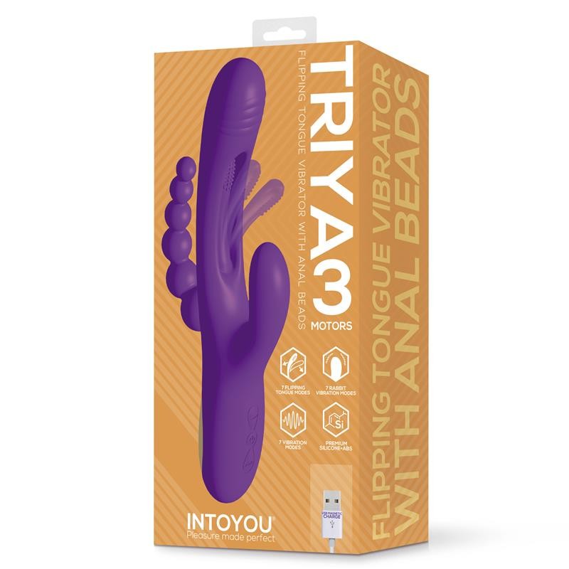 Vibratore Rabbit Flipping 23 cm Triya