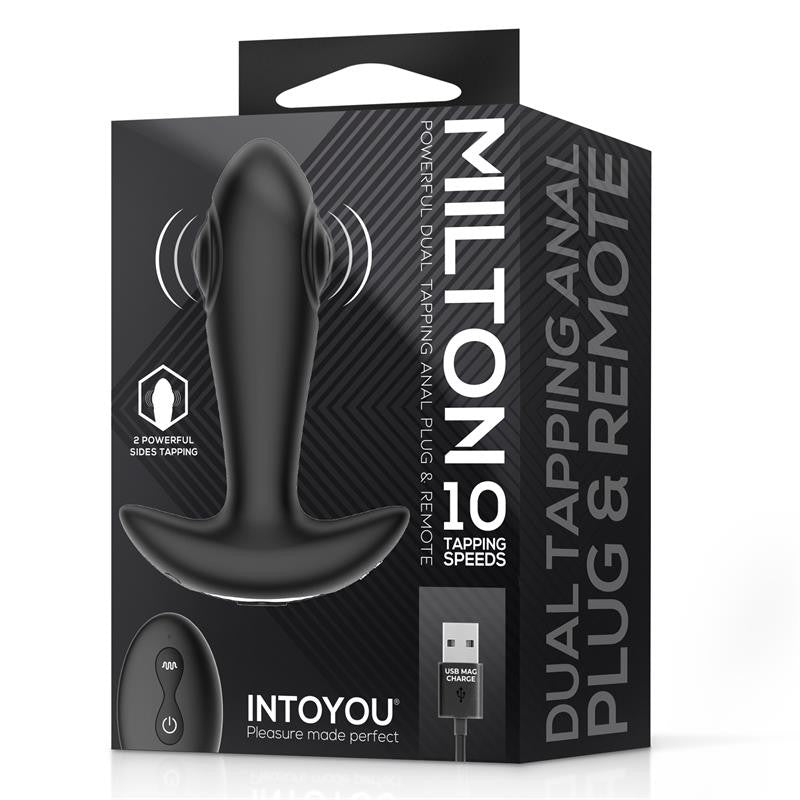 Plug Anale Wireless e Tapping 11 cm Milton