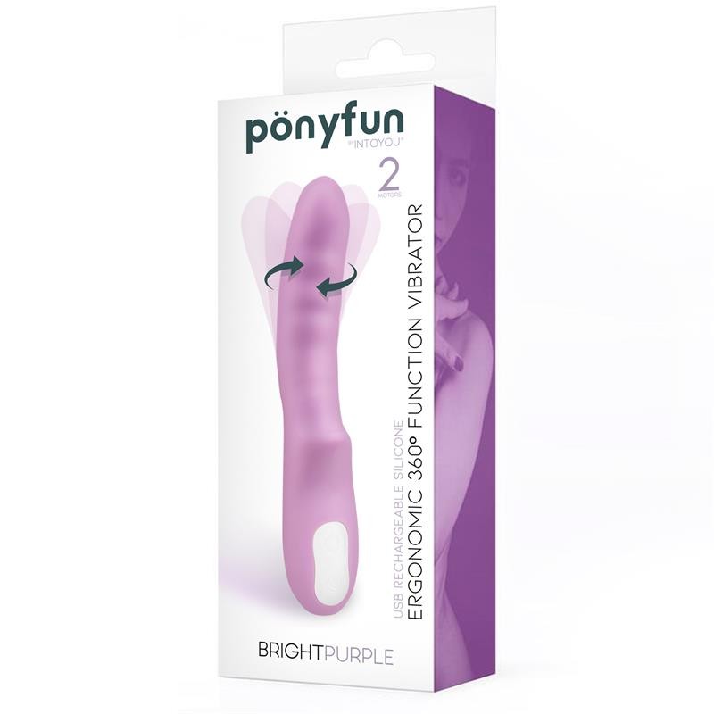 Vibratore Rotante 20 cm Brightpurple