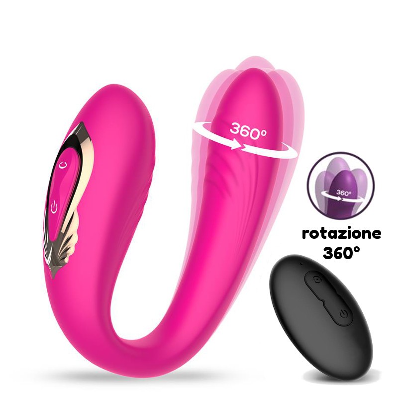Vibratore per Coppia Wireless 10 cm Lanty