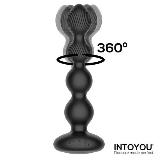 Plug Anale Wireless Rotante 17 cm Mouve