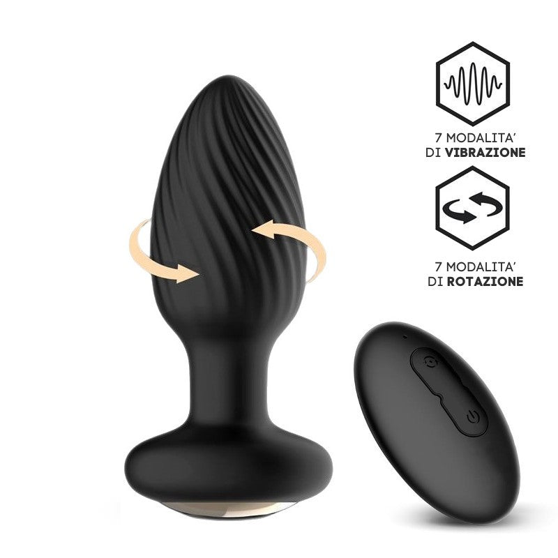 Plug Anale Rotante 360 Drago