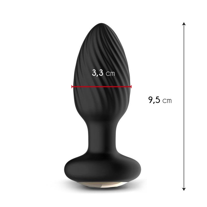 Plug Anale Rotante 360 Drago