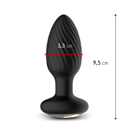 Plug Anale Rotante 360 Drago