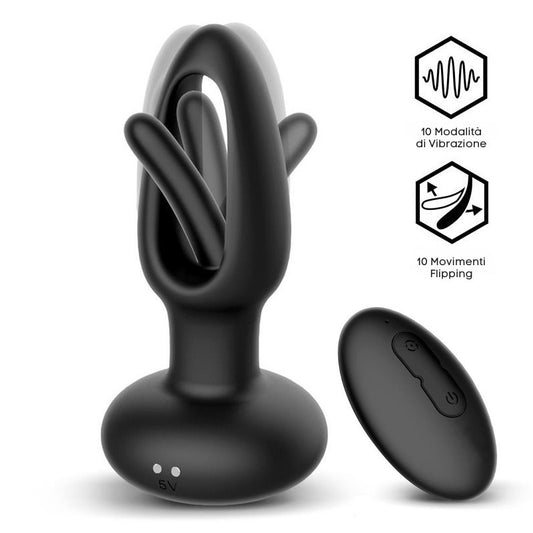 Plug Anale Wireless Flipping 13 cm Sasha