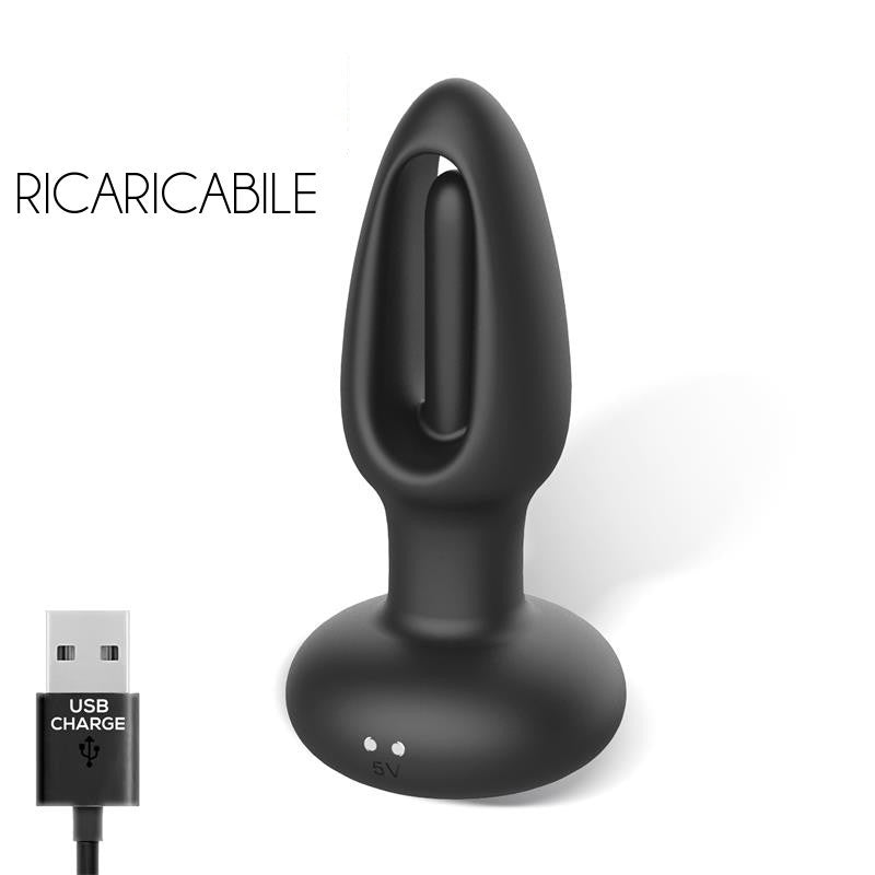 Plug Anale Wireless Flipping 13 cm Sasha