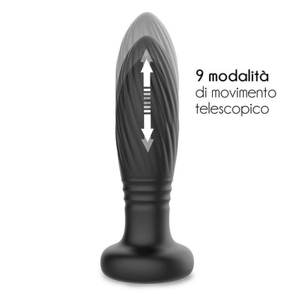 Plug Vibrante Su e Giù Led 12 cm Tainy