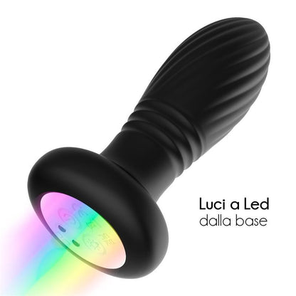Plug Vibrante Su e Giù Led 12 cm Tainy