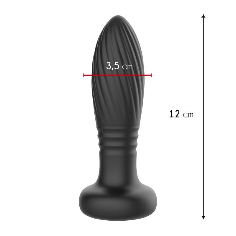 Plug Vibrante Su e Giù Led 12 cm Tainy