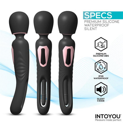 Vibratore Wand Flipping 24 cm Lexy