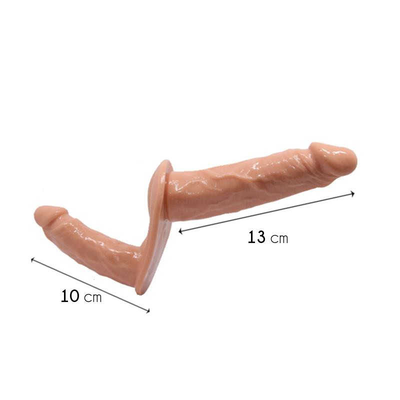 Strap On Doppio Dildo Harness