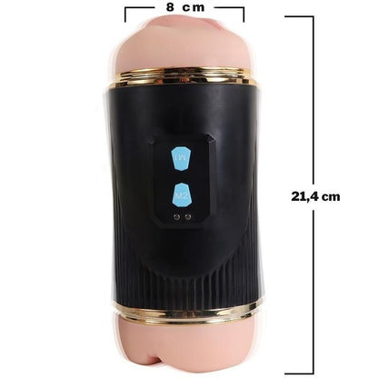 Vagina Vibrante e Bocca 21 cm Kay