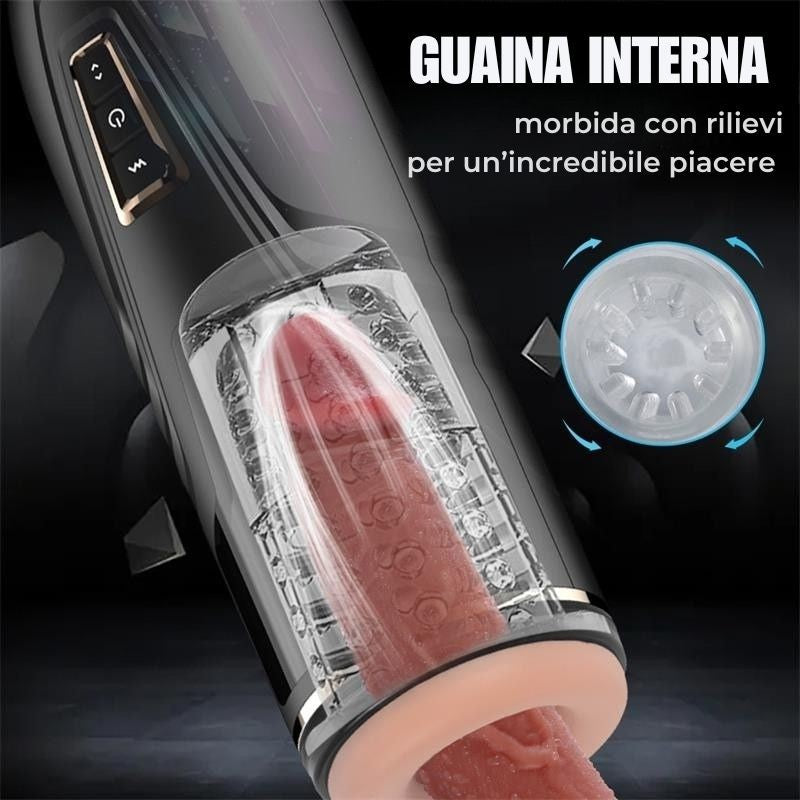 Masturbatore Automatico Su e Giù 27 cm Rita