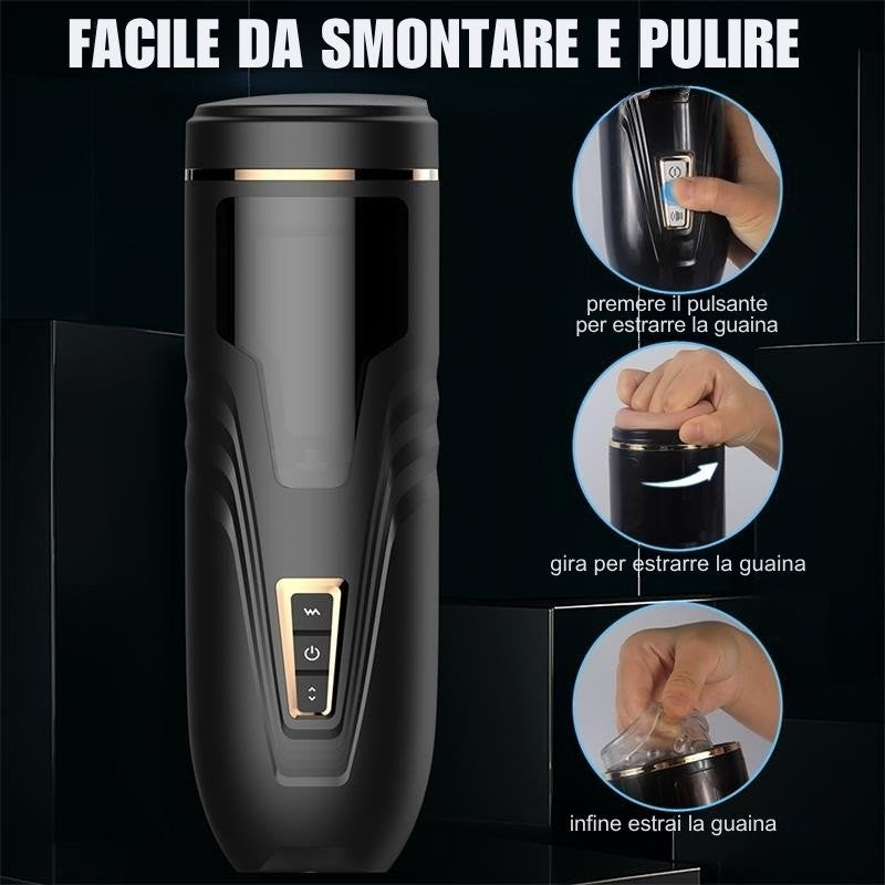 Masturbatore Automatico Su e Giù 27 cm Rita