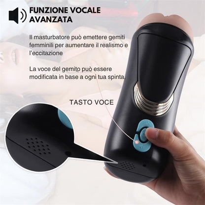 Vagina Vibrante Parlante 23 cm Lauren