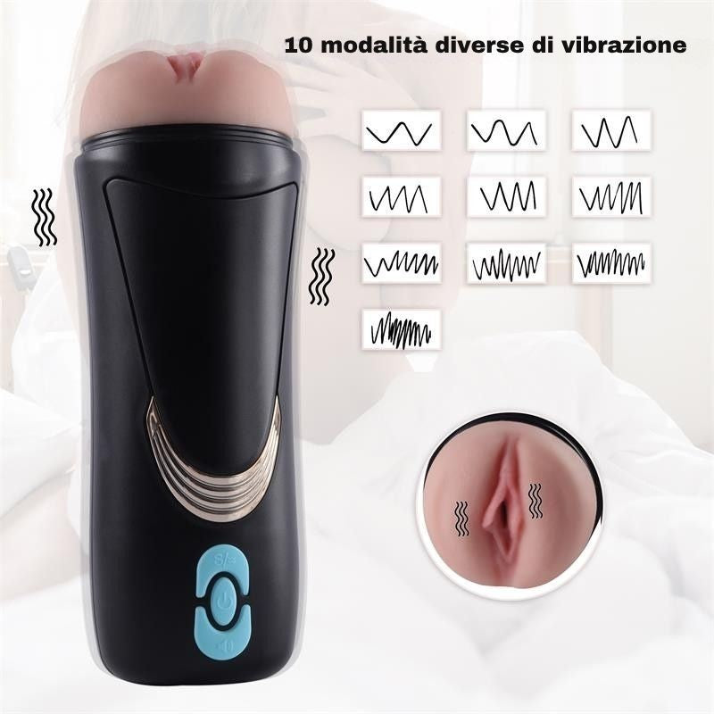 Vagina Vibrante Parlante 23 cm Lauren