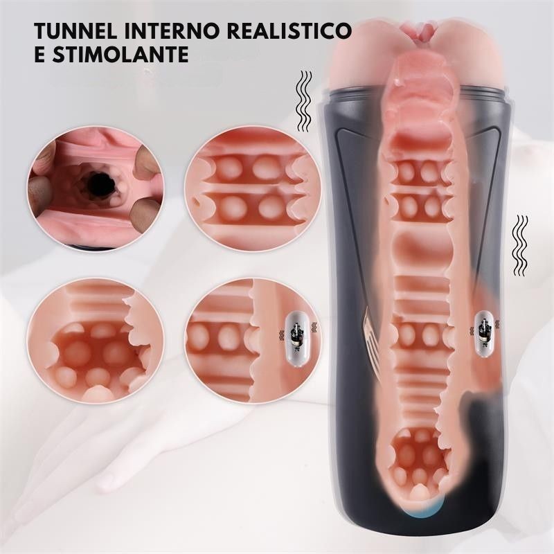 Vagina Vibrante Parlante 23 cm Lauren