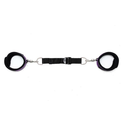Cavigliere Bondage con Barra Regolabile Viola