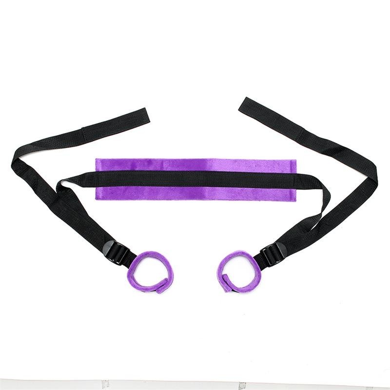 Cavigliere con Fascia per il Collo Viola
