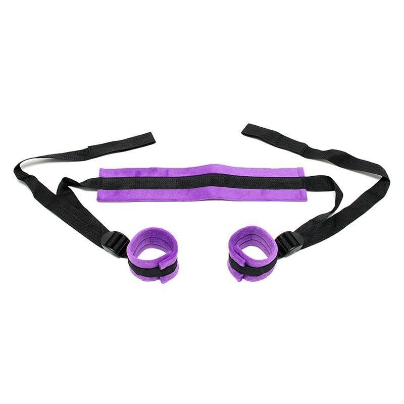 Cavigliere con Fascia per il Collo Viola