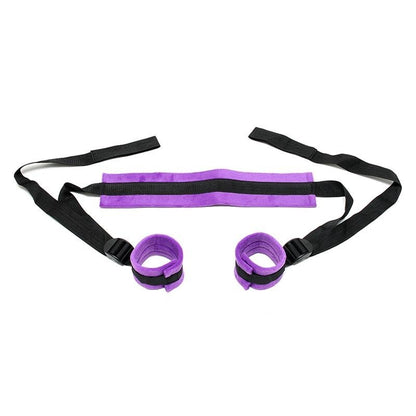 Cavigliere con Fascia per il Collo Viola