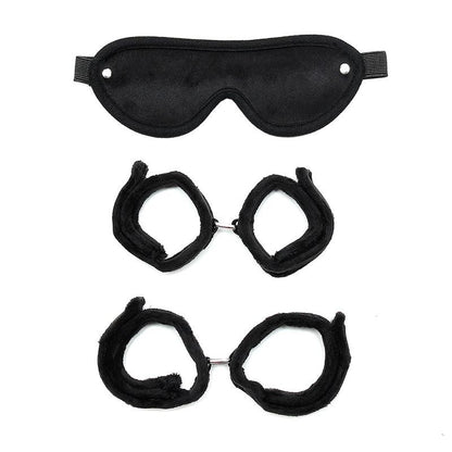 Kit Bondage Soft Manette Cavigliere Mascherina