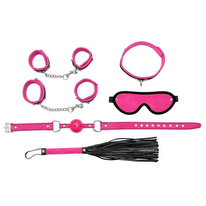 Kit Bondage Completo 6 Articoli Rosa