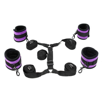Fasce per Letto Bondage Viola