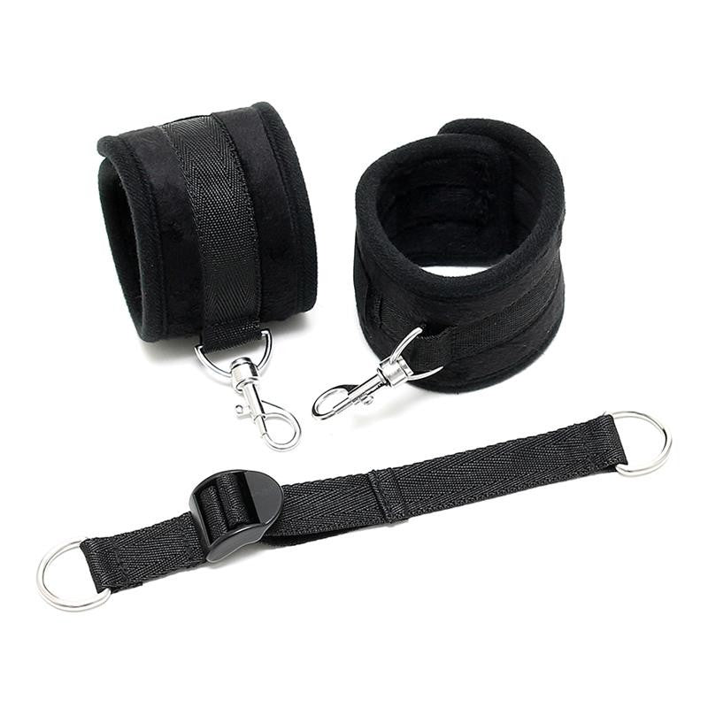 Cavigliere Bondage con Barra Regolabile