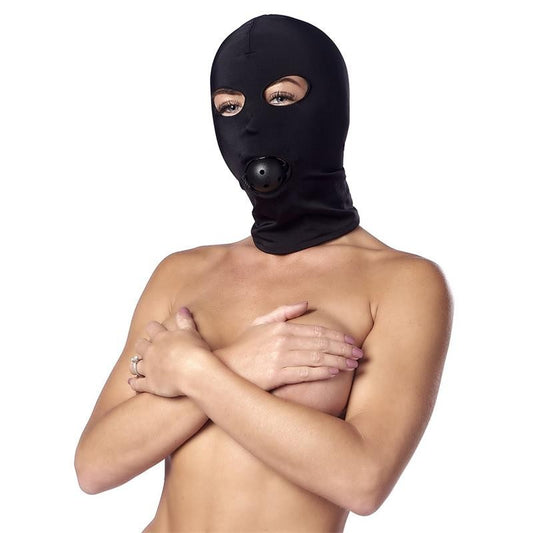 Cappuccio Bondage con Ball Gag