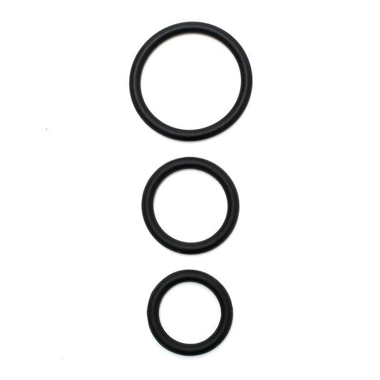 3 Cock Ring in Silicone