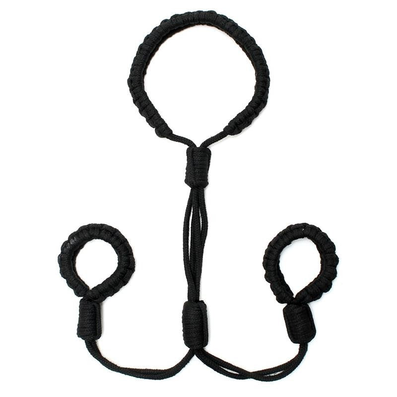Costrittore Bondage Corda Cotone Nero
