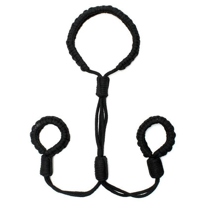 Costrittore Bondage Corda Cotone Nero