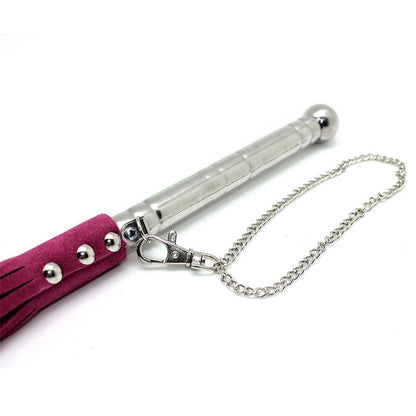 Frustino Bondage Pelle 52 cm Fucsia