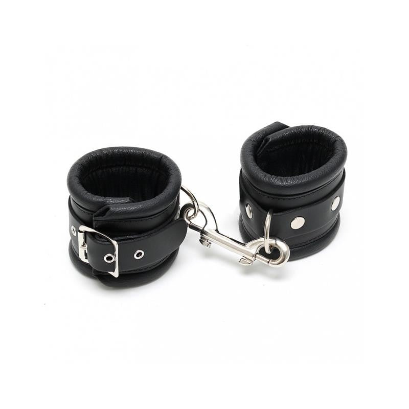 Manette Bdsm in Pelle Serie Lux 7 CM
