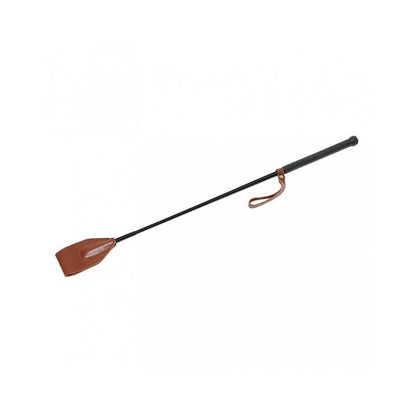 Frustino Equitazione Bdsm Vera Pelle 67 cm Marrone