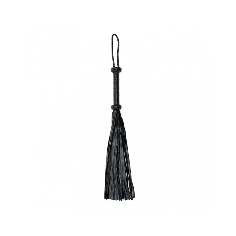 Frustino Sadomaso Vera Pelle 50 cm Nero