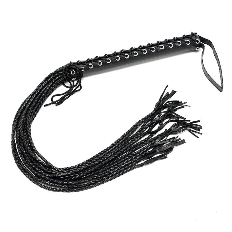 Frustino Vera Pelle Frange 90 cm