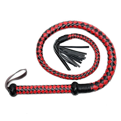 Frusta Sadomaso Domatore 170 cm Rossa