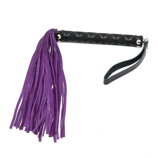Frustino Bdsm Pelle Viola 35 cm