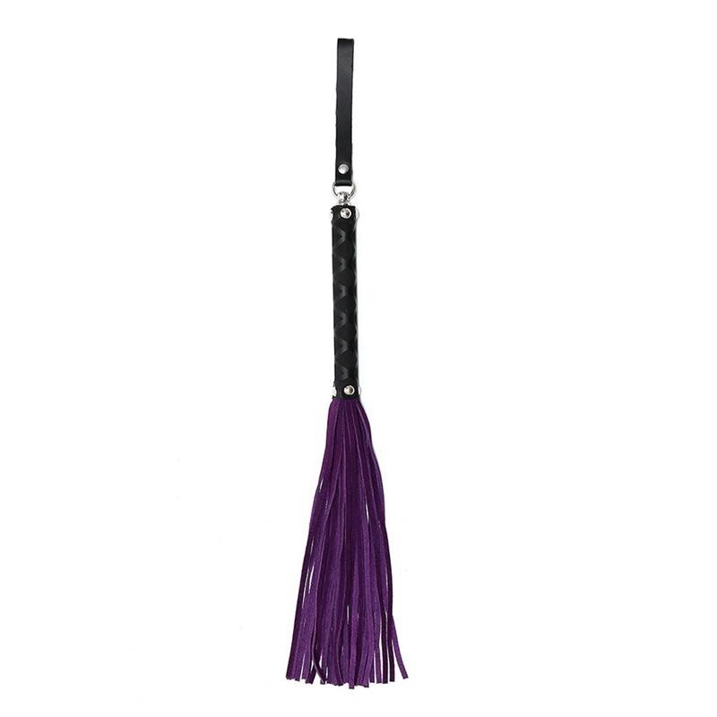 Frustino Bdsm Pelle Viola 35 cm